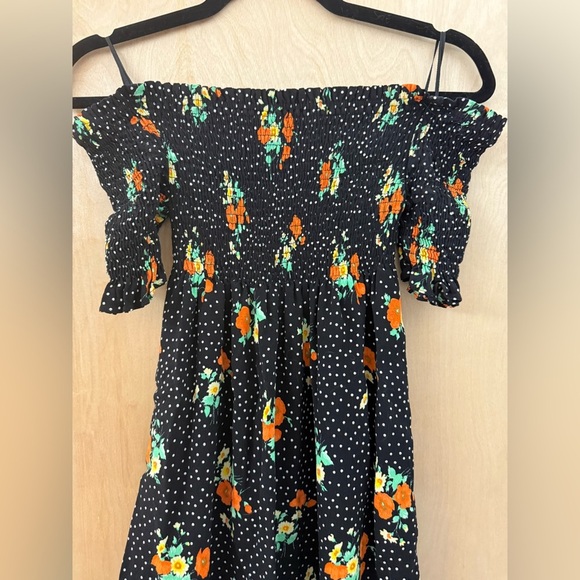Zara Trafaluc Floral Off-Shoulder Dress: Eligible 3/$25 - Picture 4 of 7